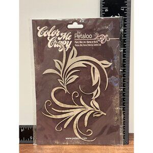RARE 2010 Color Me Crazy By Petaloo Chipboard Flourishes V2 1581-007